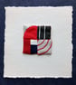 No 3 Miniature Textile Art Quilt - Image 1