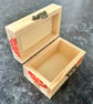 Small trinket box, wooden jewellery box decorated with decoupage - Image 5