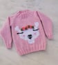 Knitting Pattern for Llama Chunky Child's Sweater, 4-11 years. Digital PDF - Image 3