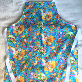 Adult Magic Cats Apron, hand made