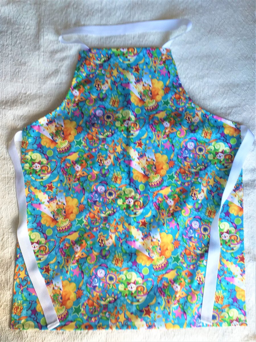 Adult Magic Cats Apron, hand made