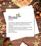 Boss Definition Christmas Card, Work Colleague Card, personalised, blank inside - Image 2