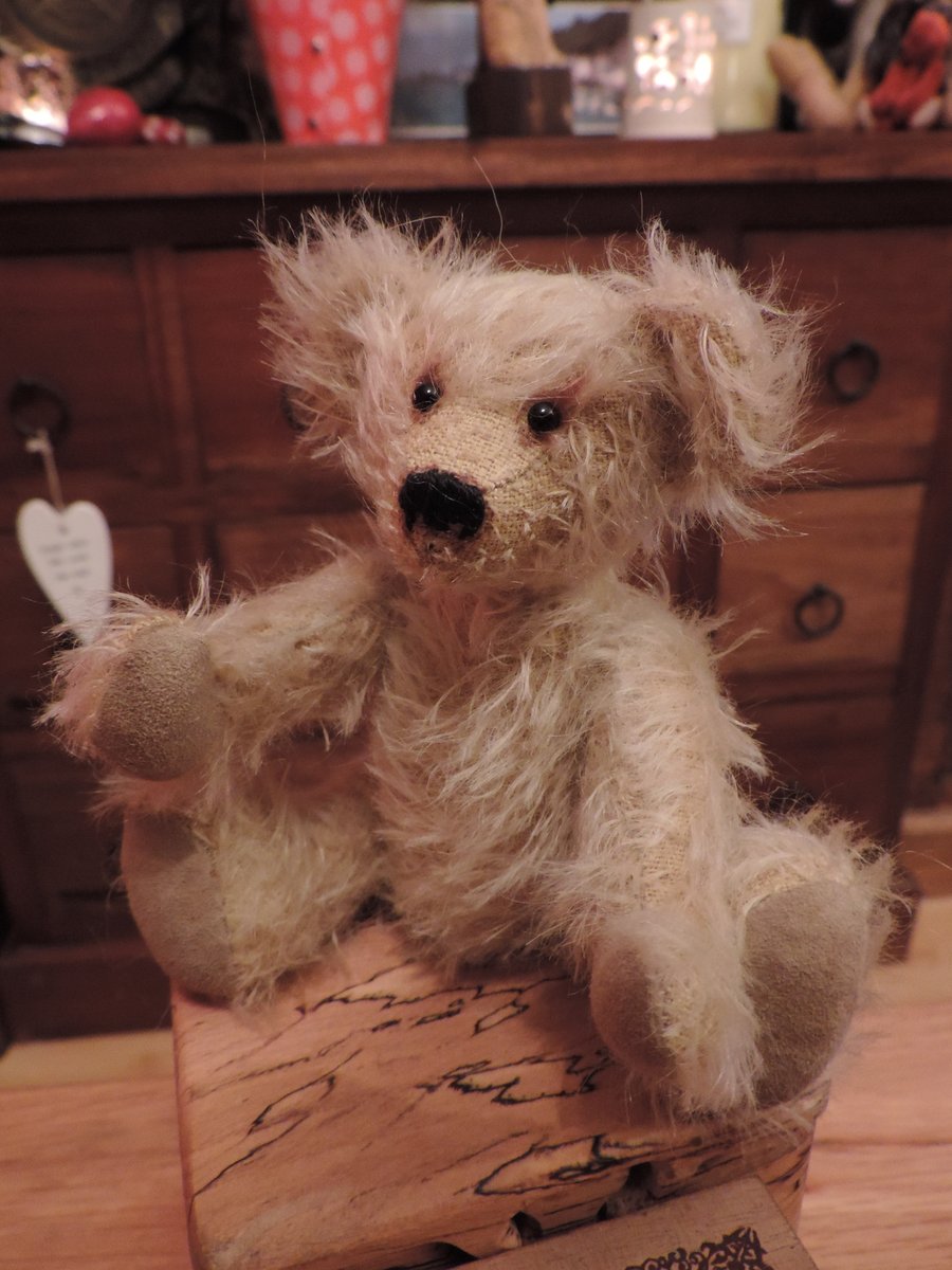 6" Traditional style Teddy Bear. Hand made