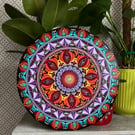Large Colourful Mandala Wall Art 16inch