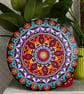 Large Colourful Mandala Wall Art 16inch