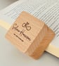 enagrved oak square wedding ring box gifts personalized name for new couple 