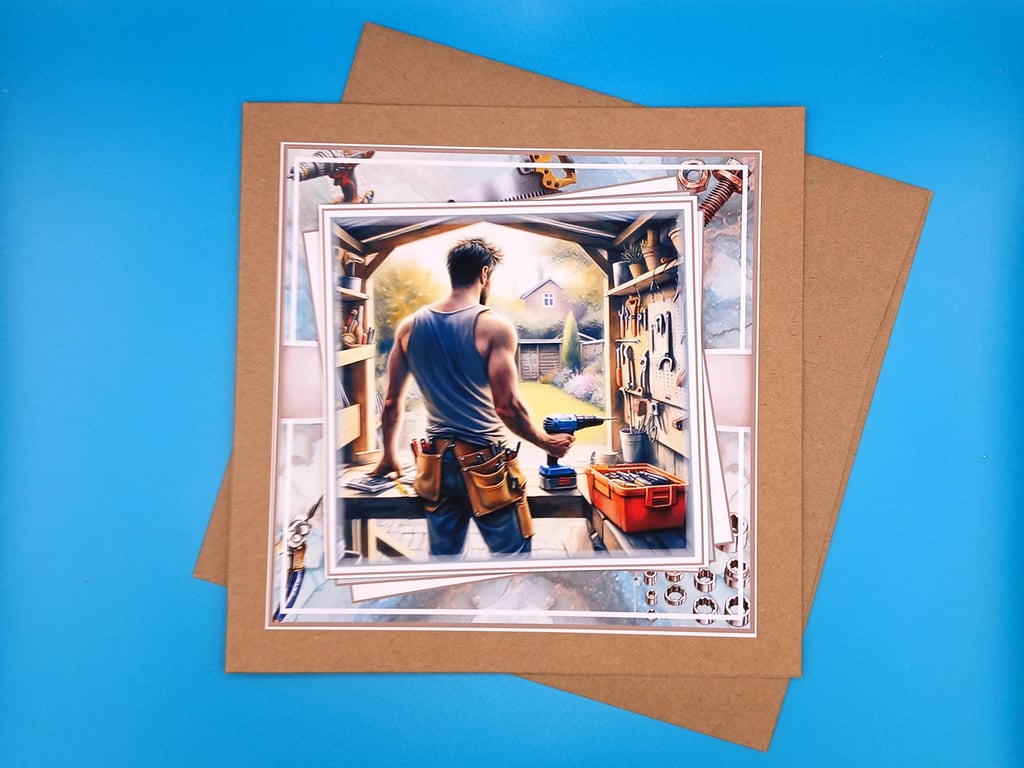 Male Birthday Card, Father, Brother, Son, Husband, Grandso