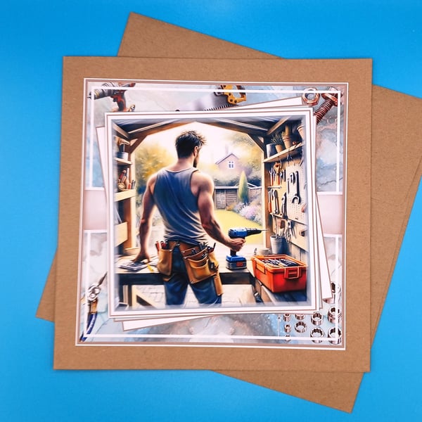 Male Birthday Card, Father, Brother, Son, Husband, Grandso