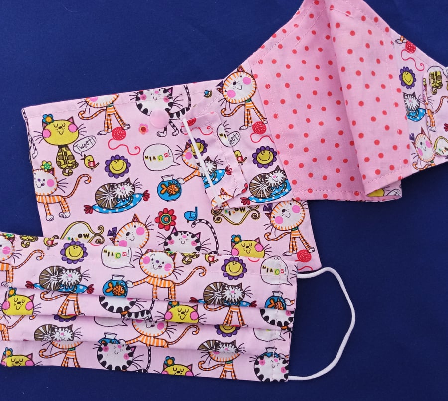 Cats Face Mask Set 183E