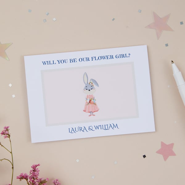 Will You Be Flower Girl Card