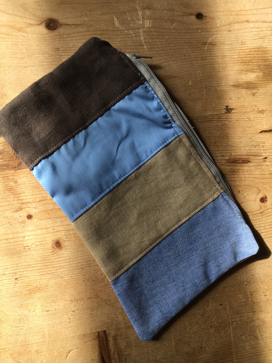 Patchwork zipped pouch (ZP3)