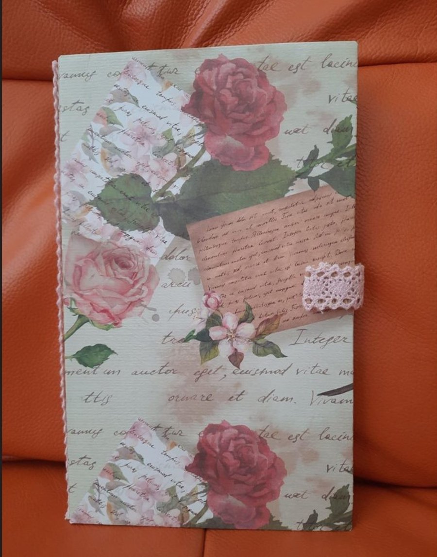 Slim Flowery Journal