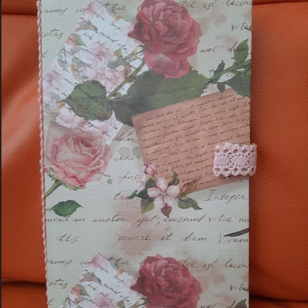 Slim Flowery Journal