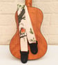 Hand-painted Robin Ukulele Strap 
