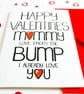 Happy Valentines Mummy Love from the Bump I Already Love You Valentine's Card  - Image 6