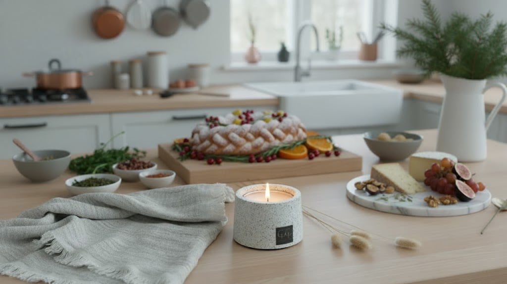 Handmade Stoneware Candle Holder & Coconut Wax Refill Inspired by the New Forest