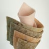 Naturally Dyed Wool Felt Sheets - Pack of 4 mini Mellow Mix