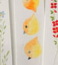Original Hand Painted Yellow Bird Bookmark - Image 1
