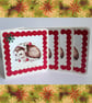 Hedgehog Christmas Cards Pack Of 4 - Image 5