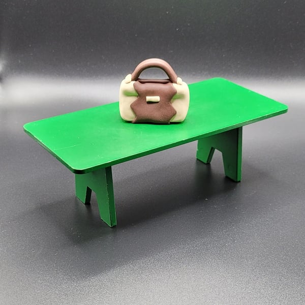Polymer clay handbag 112 scale miniature novelty gift