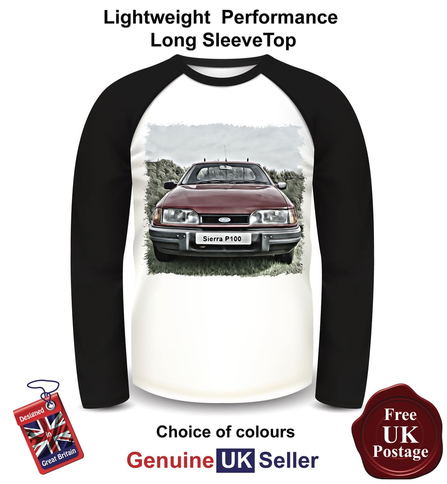 Sierra P100, Sierra Mens Top, Sierra Long Sleeve T Shirt,