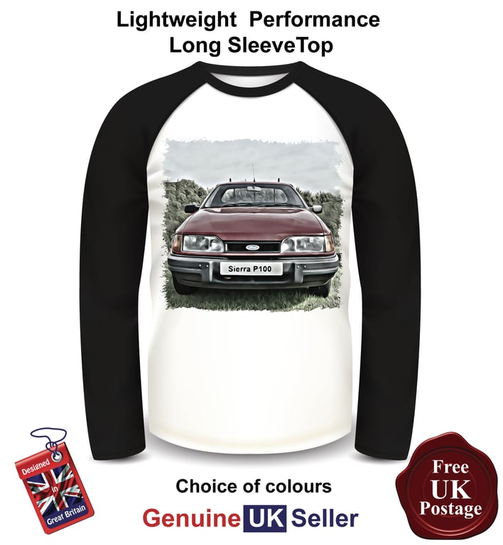 Sierra P100, Sierra Mens Top, Sierra Long Sleeve T Shirt,