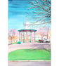 Blank Greetings Card of Devonport Park Bandstand Plymouth size A6 - Image 2