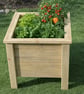 Handmade Wooden Raised Planter  Pressure Treated Timber Garden Planter Square - Image 3