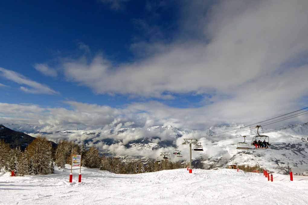 Les Arcs Arc 1800 Paradiski French Alps France Photograph Print