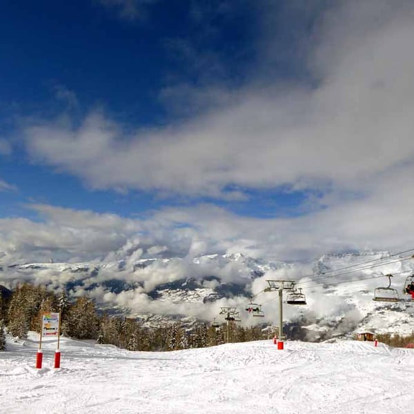 Les Arcs Arc 1800 Paradiski French Alps France Photograph Print