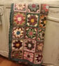 Granny square African flower crochet knee blanket - Image 6