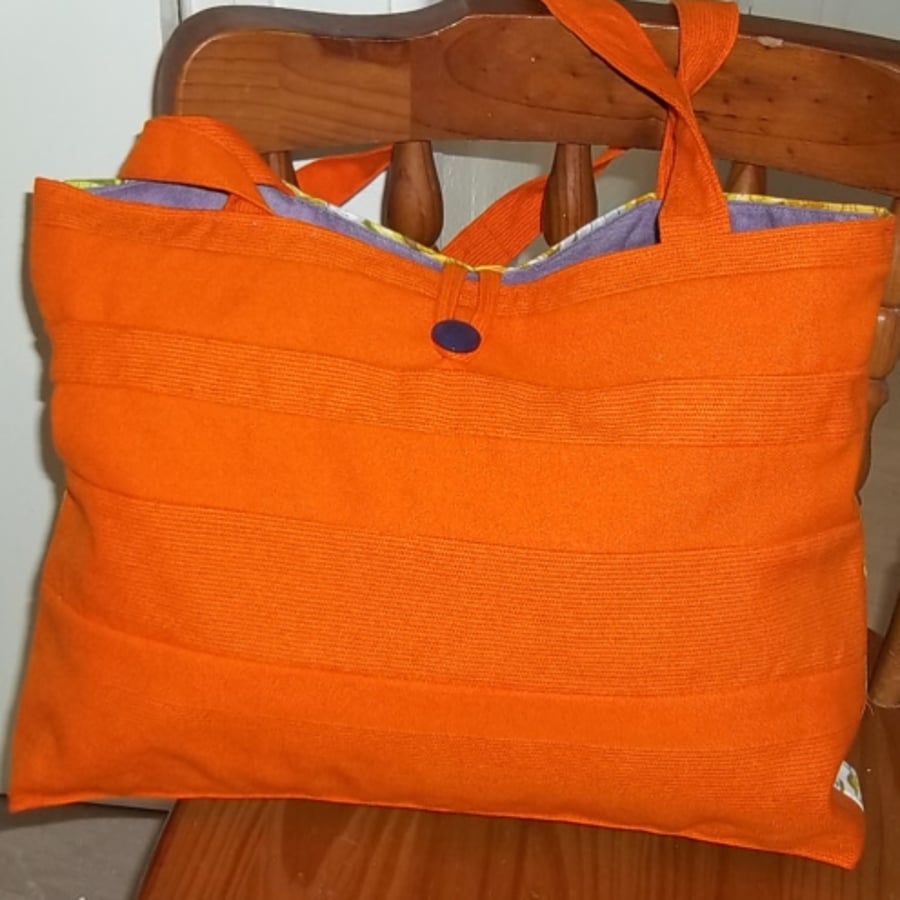 Orange Tote