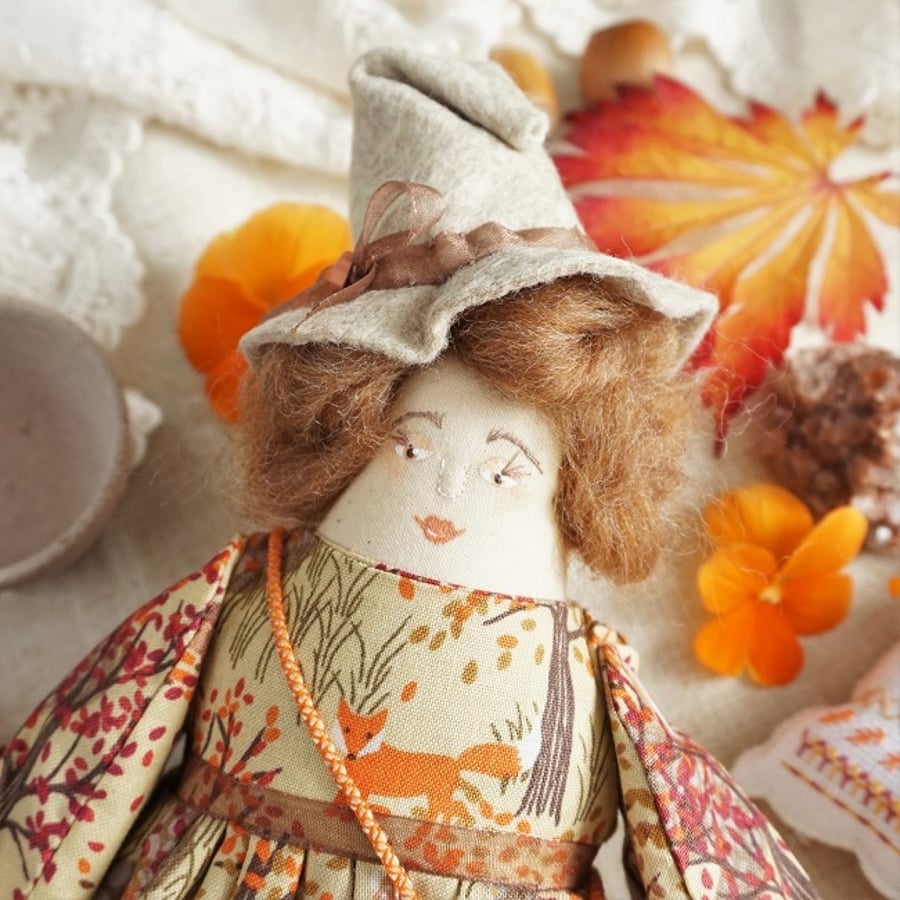 Hazel,  An Autumn Lancashire Witch