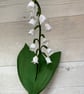 Crepe Paper Lily of the Valley - Image 3