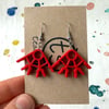 Red KNEX - Surgical Steel Hooks - Old Stock - Super Seconds