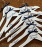 Simple Style Personalised Wedding Hanger - Bridal Outfit Customised Hanger - Image 9