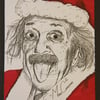 Einstein Santa