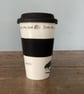 Swimmer Travel Mug - perfectly imperfect reusable coffee cup, wild swimming - Image 6