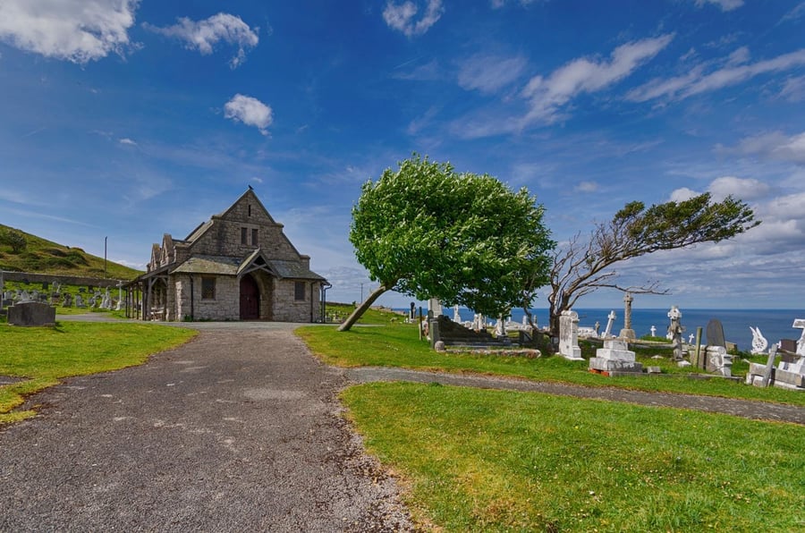 Saint Tudno church print