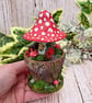 Decorative Mushroom Cottage in a Pot - Image 7