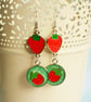 Strawberry Dangle Earrings - Image 3