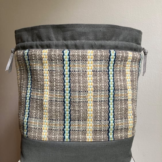 Cariad Bag - Spring Pastels 1. Handwoven in Wales