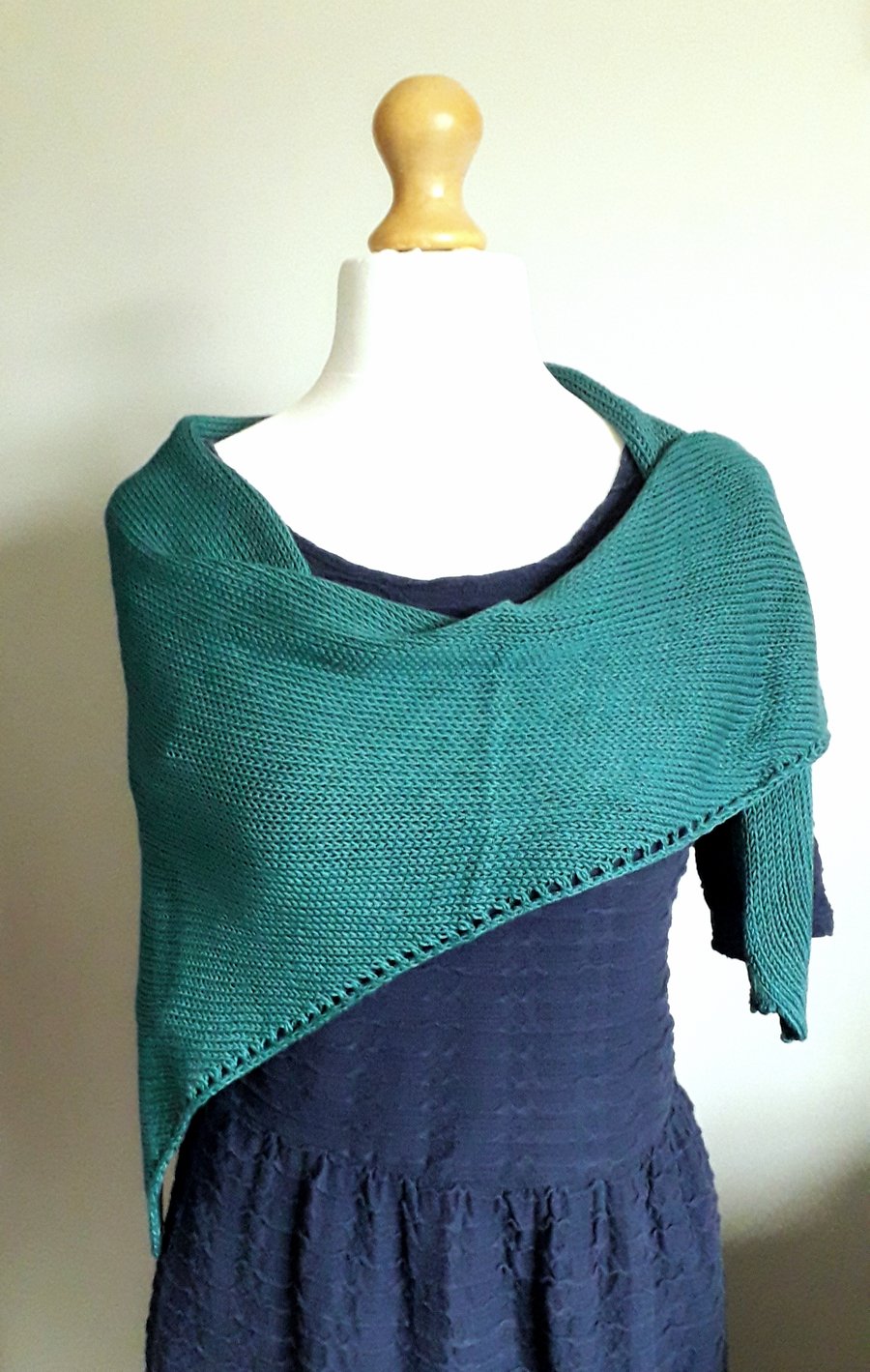 Bamboo Wrap, Stole, Shawl - Green