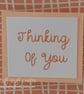 Handmade thinking of you card - time for tea - Image 3
