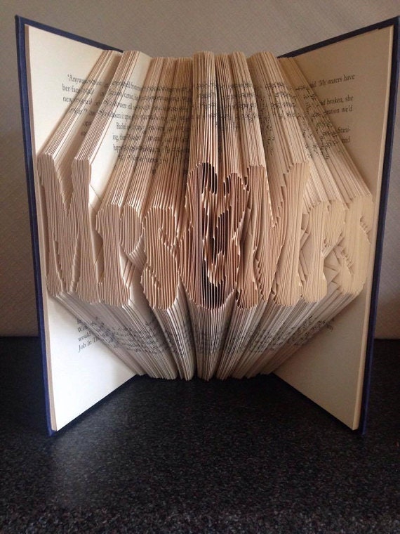 Mrs & Mrs MMF Book Folding Pattern - EMAILED PDF PATTERN