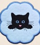 Cat Candle Coaster - Cute Feline Home Decor - Image 3