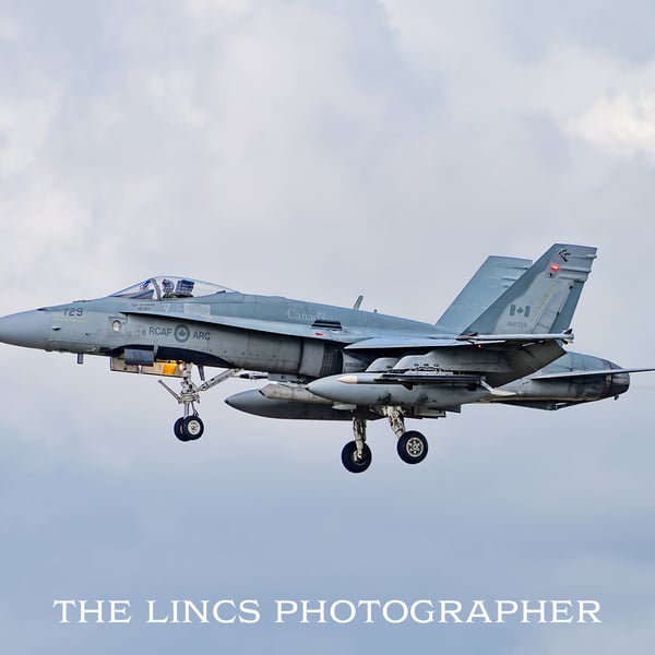 Royal Canadian Air Force F18 print (Limited edition of 10)
