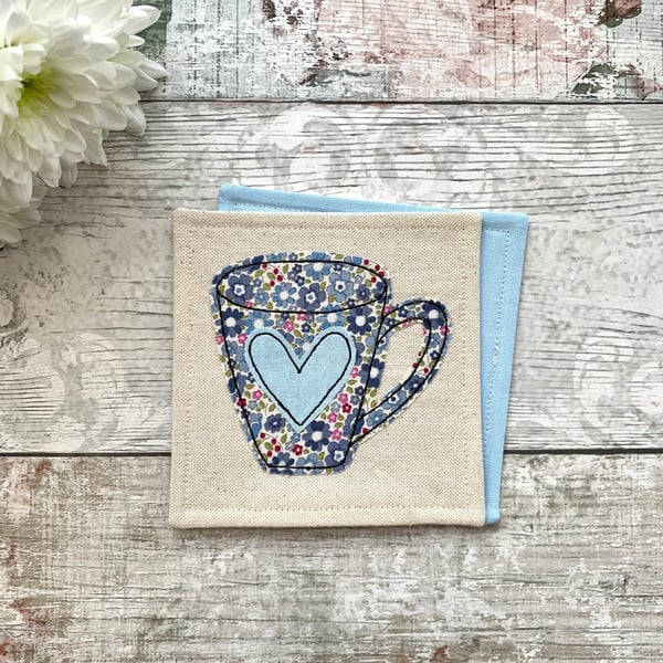 Coaster, floral mug coaster
