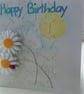 Daisy birthday card - Image 1