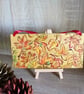 Metallic Autumn leaves handpainted wooden wall decoration.   - Image 1